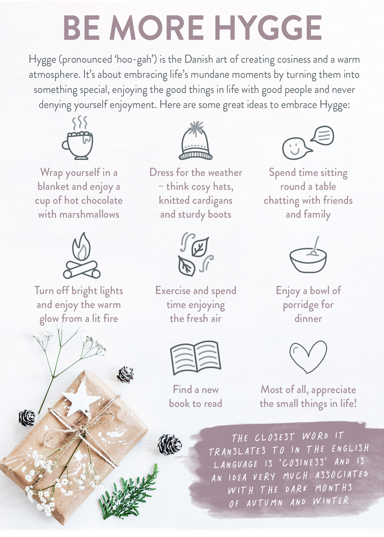 Be more Hygge