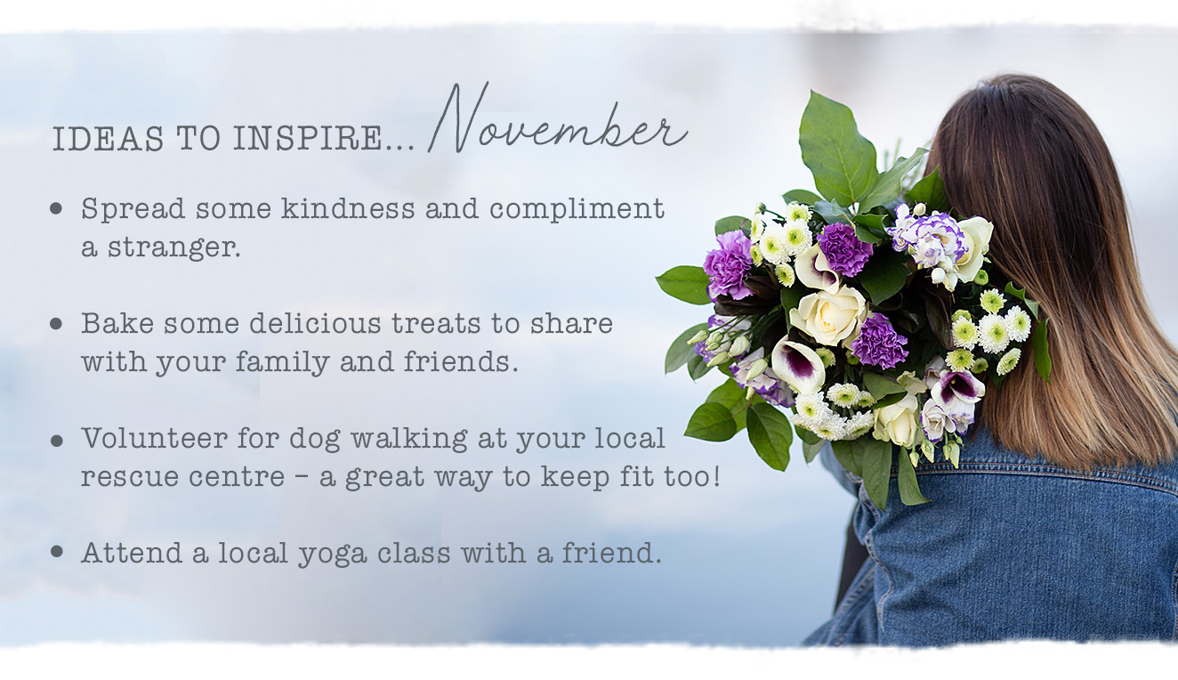 Ideas to inspire November...