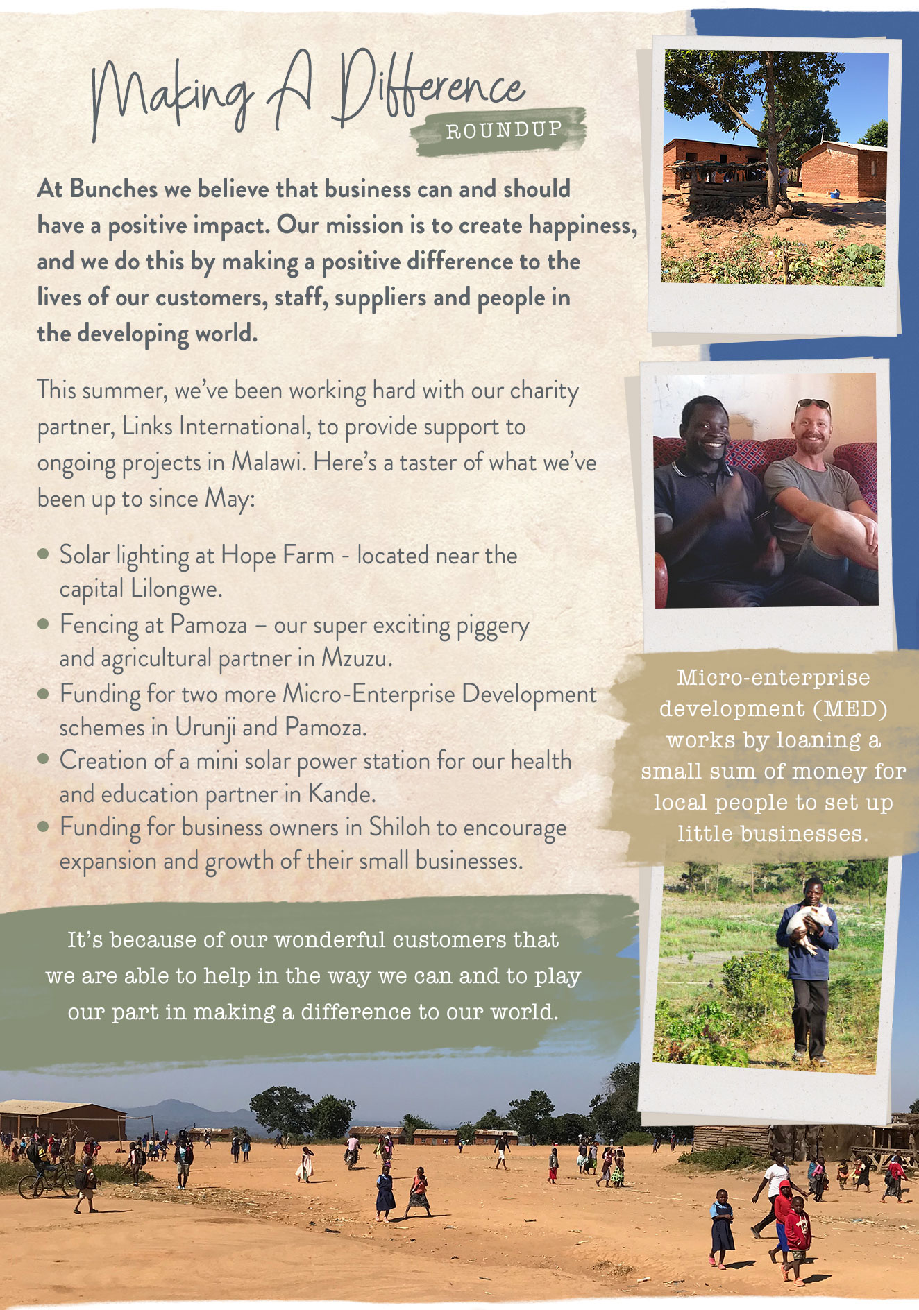 Making a Difference Roundup