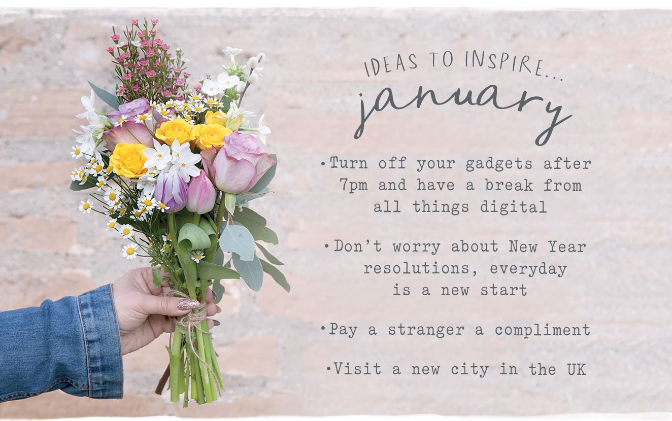 Ideas to inspire January...