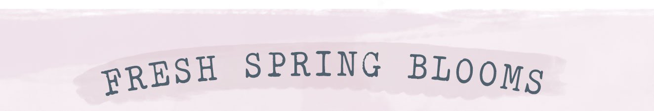 Fresh Spring Blooms