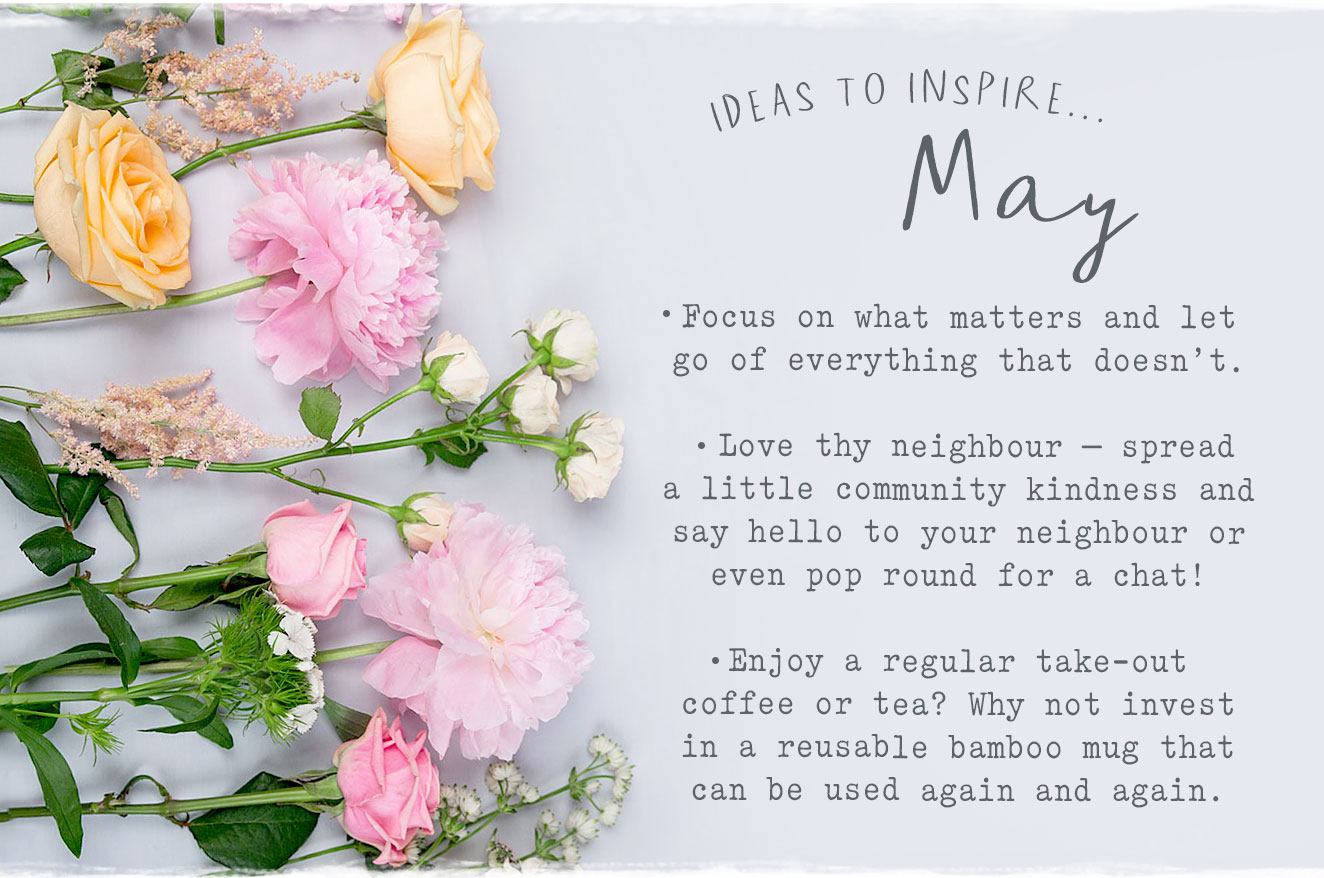 Ideas to inspire May...