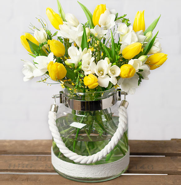 Freesias and Tulips  - Only &pound;21.59