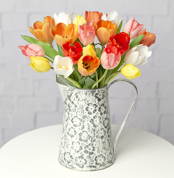 Rainbow Tulips - Only &pound;19.79