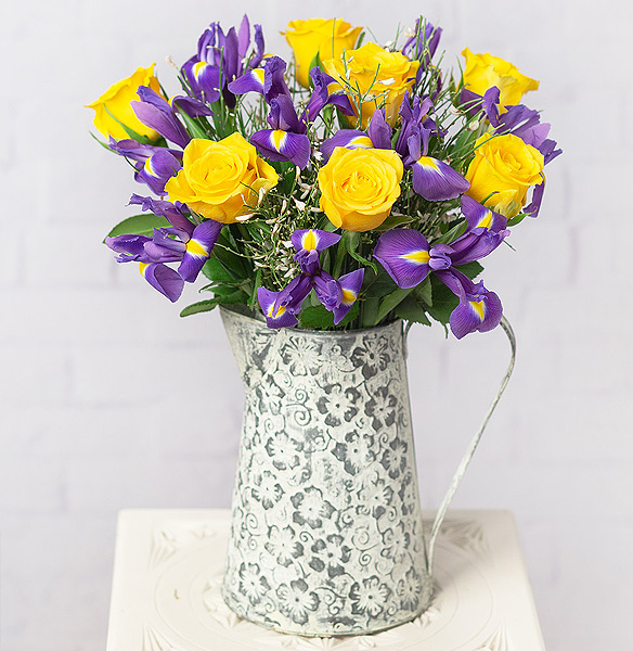 Roses and Iris - Only &pound;27.99