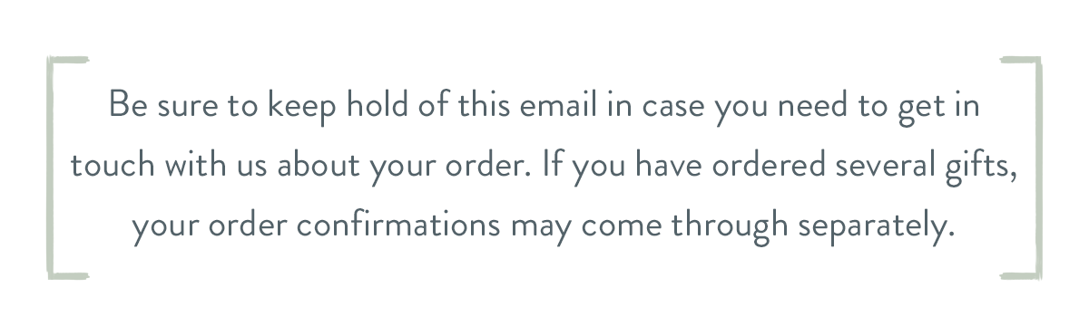 Order receipt