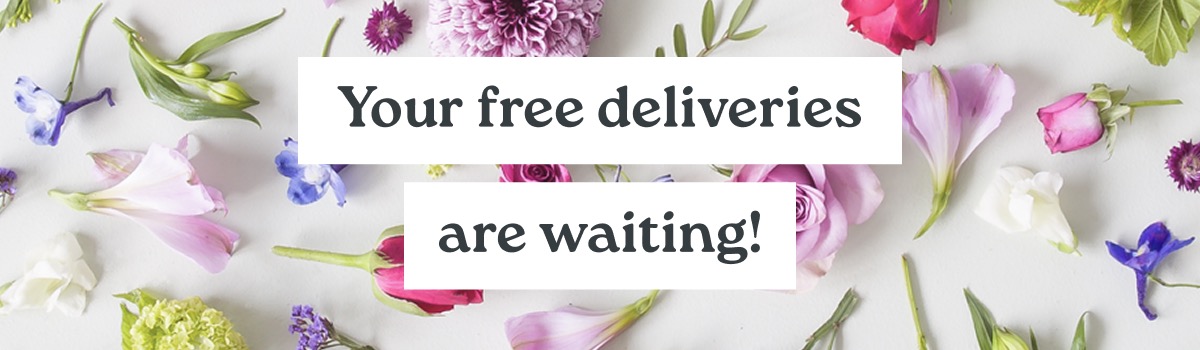 Your free deliveries are waiting!