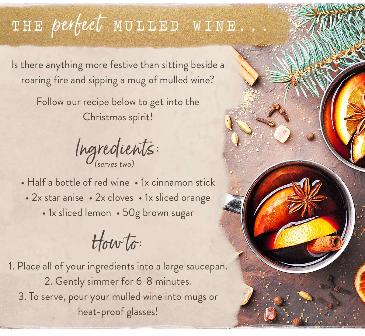 Mulled wine recipe