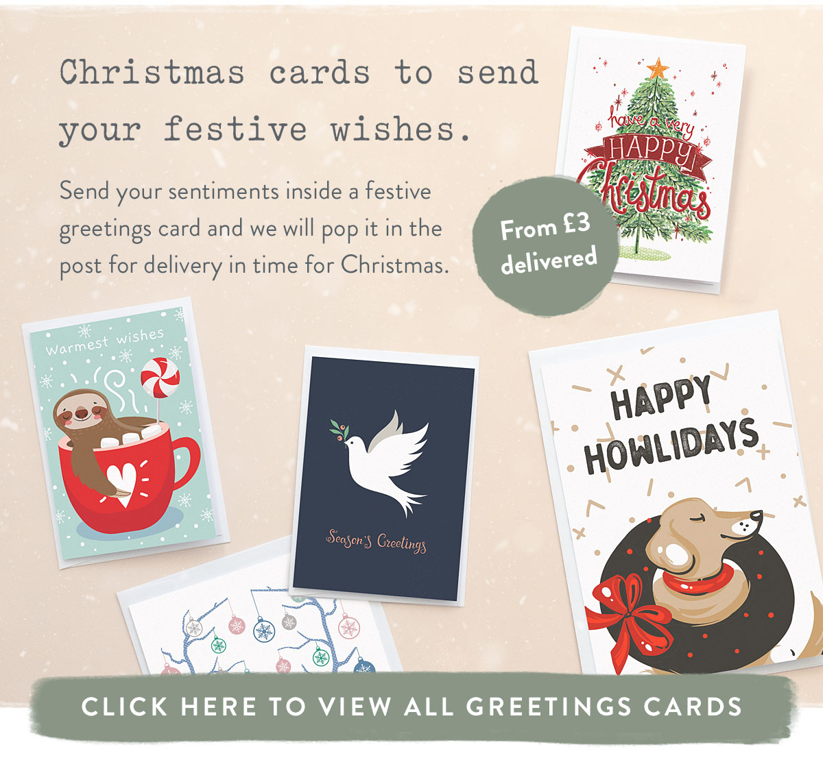 Send a Christmas Greetings Card